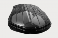 Автобокс Carl Steelman AVANGARD 2000*850*360* черный карбон с двухсторонним открытием + еврокрепление "краб" (об. 430л) от магазина ФаркопРос